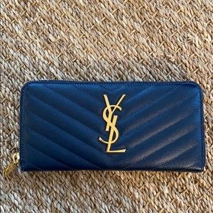 Saint Laurent Zippered Wallet